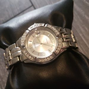 **SOLD** Silver Guess watch